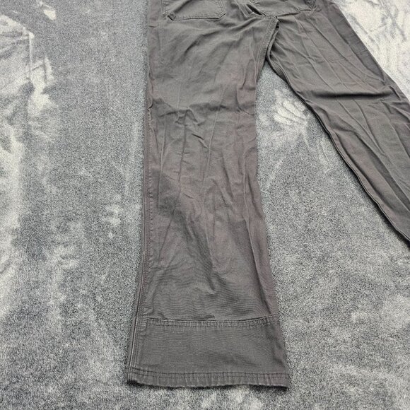 Noble Outfitters Flex Canvas Work Pant Mens 32x34 Asphalt flex straight leg - Picture 10 of 13